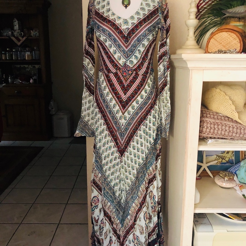 NWT RARE RAGA Caravan Maxi Dress - Picture 5 of 7